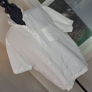 the Habanero Co sz L  cotton linen shirt